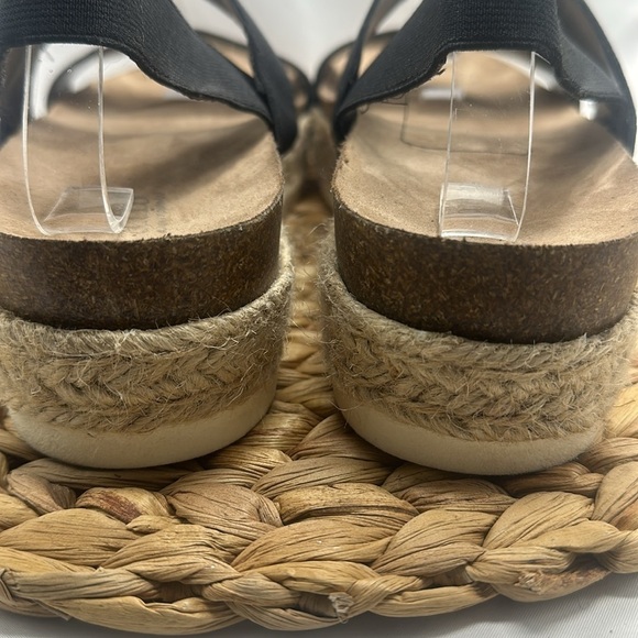 a.n.a. A New Approach Elastic Band Platforms Sandals Vacation Summertime Casual - Picture 6 of 8